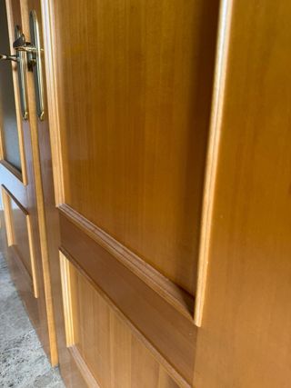Puerta interior de madera