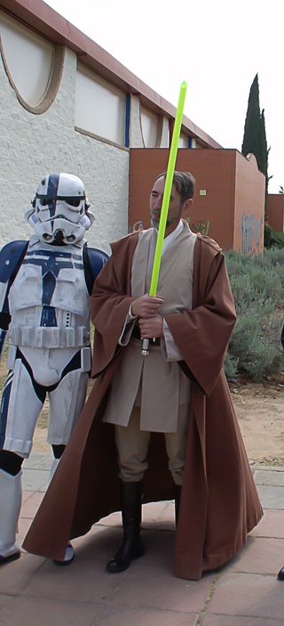 Traje Jedi Replica válido Rebel Legion Talla M/L