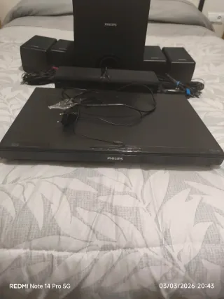 Home Cinema Philips Negro