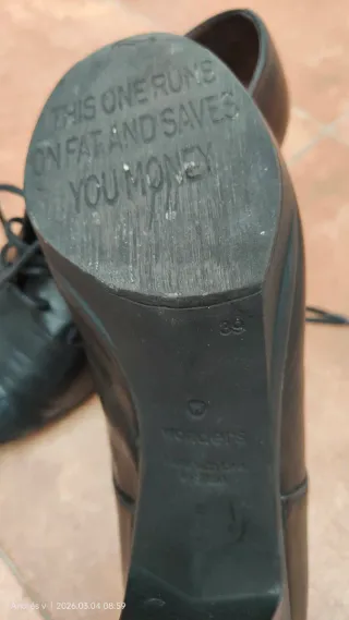 Zapatos de vestir negros mujer talla 39