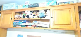 Cama nido con estanterías de gran capacidad.