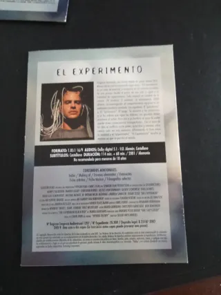 4 DVDs de Acción y Suspense (Español)