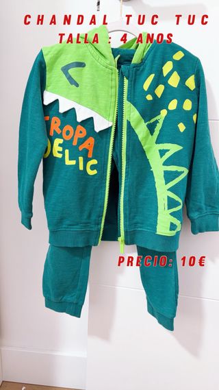 Chandal Tuc Tuc Talla 4 Años