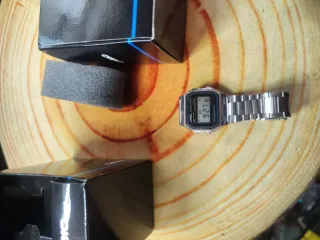 Casio Plateado Reloj Digital