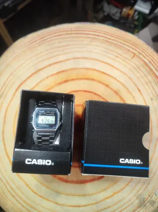 Casio Plateado Reloj Digital