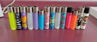 Lote 14 accendini Clipper