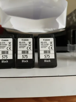 4 Cartuchos Tinta Canon PG-575 Negro