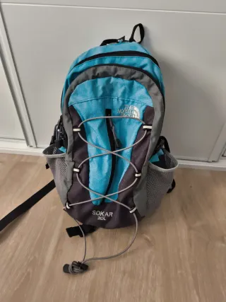 The North Face SOKAR 20L Mochila Azul/Gris