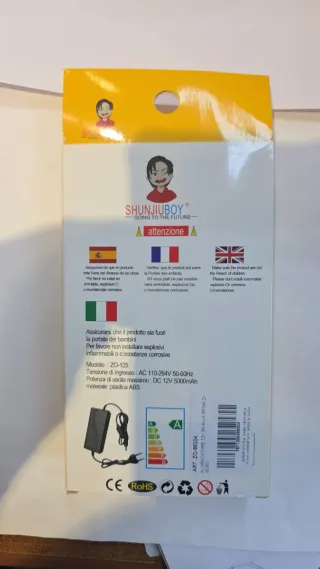 Alimentatore Universale 12V 3A