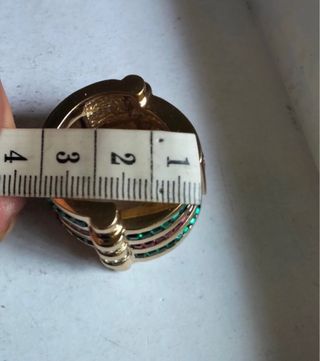 Pendientes Antiguos con pedrería de cristal checo