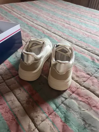 U.S. Polo Assn. Scarpe Donna Beige/Bianco Tg 36