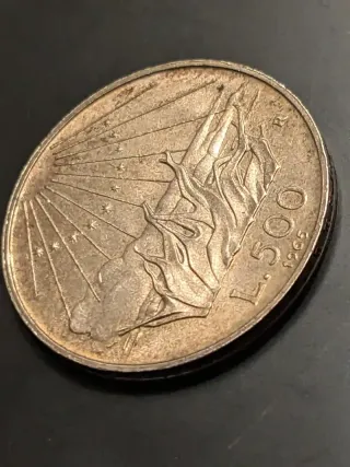 Moneta 500 Lire 1965