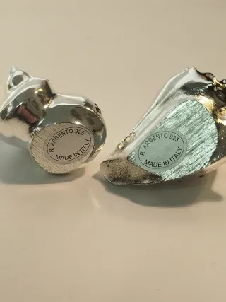 Conchiglie decorative argentate