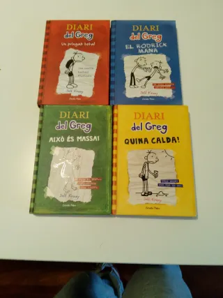 Diari del Greg 1, 2, 3 i 4.