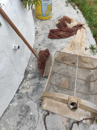 Rastrillo de acero inoxidable