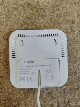 Termometro umidità casa WiFi eMylo