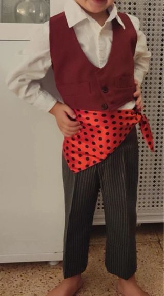 T/ Campero Ferias Talla 2/3 se l puse con 2y3 años