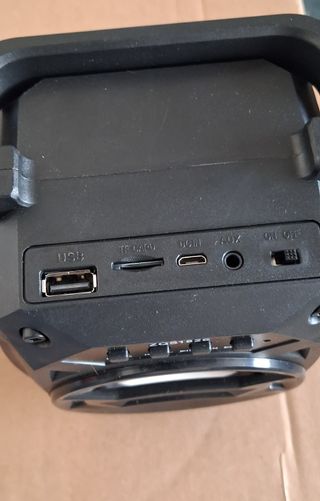 Altavoz Bluetooth ZQS1826 Negro