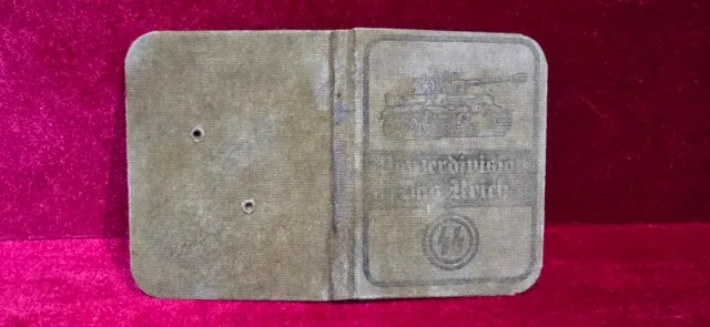 Pasaporte Tercer Reich SS