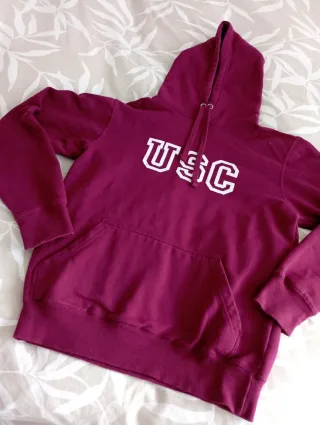 Sudadera USC Granate