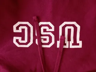 Sudadera USC Granate