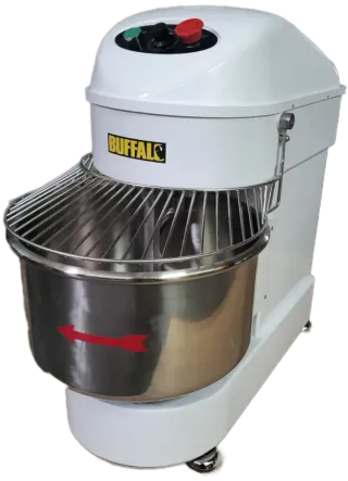 Amasadora 1100w Espiral 20L Buffalo CP821 profi