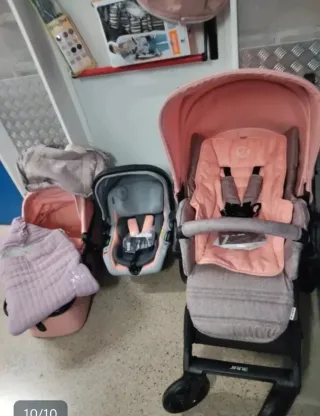 Cochecito Jane Muum Pro 3 piezas + Accesorios