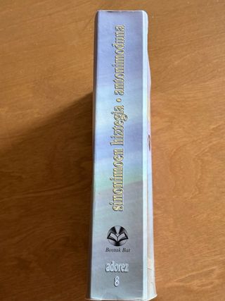 ADOREZ 8 - SINONIMOEN HIZTEGIA ANTONIMODUNA