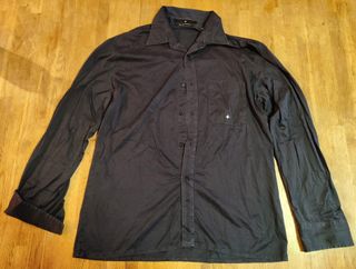 Camicia Stone Island Blu Marino Uomo XL Cotone