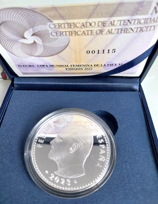 Moneda 10€ Plata Campeonas del Mundo 2023