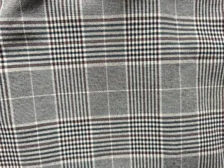 Pantalón premamá cuadros gris talla 42