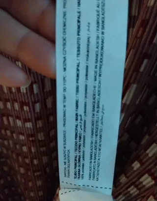 Vestido estampado con volantes