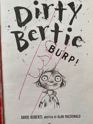 Libro en ingles: Burp! (Dirty Bertie)