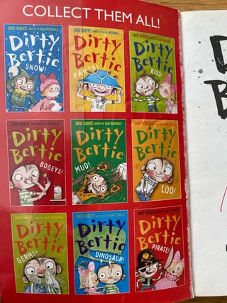 Libro en ingles: Burp! (Dirty Bertie)