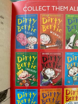 Libro en ingles: Burp! (Dirty Bertie)