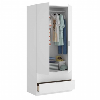 Armario 81x184x52 cm 2 Puertas 2 Cajones Essen. B