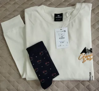 Camiseta Pull&Bear manga larga talla L