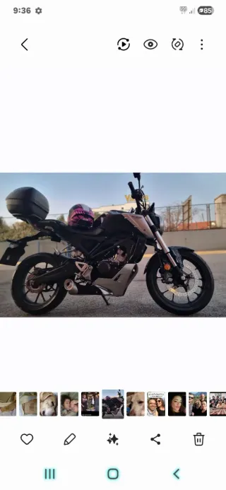 Moto Honda CBF125