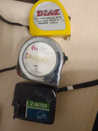 Lote 3 cintas métricas