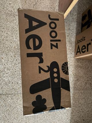 Silla Joolz Aer 2 sage green con barra