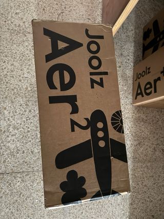 Silla Joolz Aer 2 sage green con barra