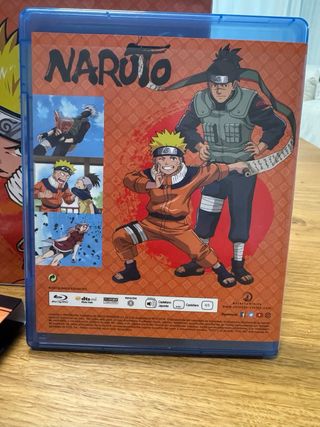 Naruto Box 1 Blu-ray con cofre contenedor
