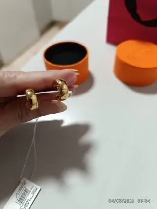 Pendientes Tous Aro Oro Plata 925