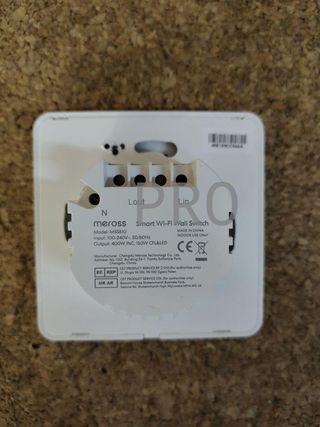 Interruttore a Parete Smart WiFi Meross