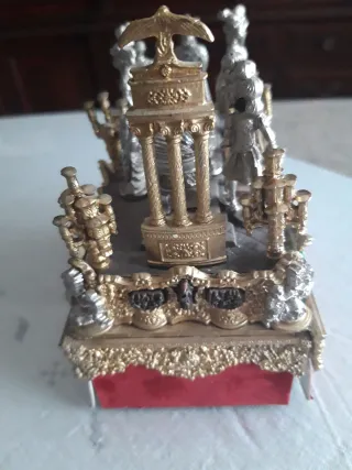 Paso miniatura Cristo del Sentencia