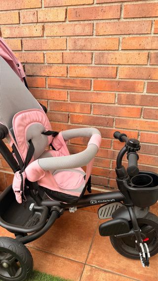 Triciclo Kinderkraft Aston Evolutivo Rosa