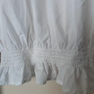 Blusa blanca talla L