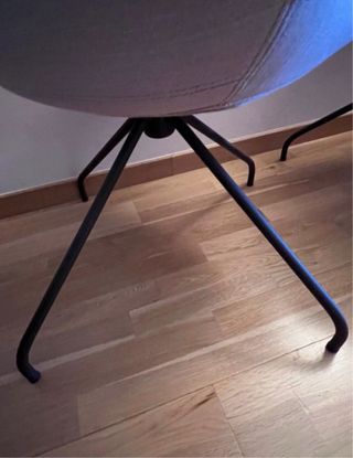 Sillas giratorias tapizadas INCLASS - modelo Duna