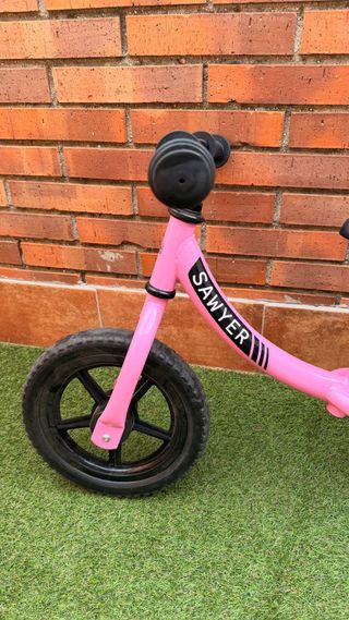 Bicicleta de equilibrio Sawyer rosa