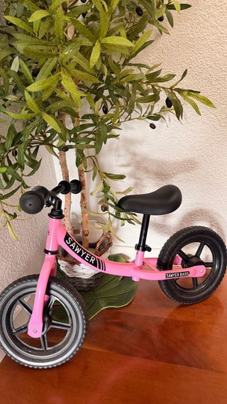 Bicicleta de equilibrio Sawyer rosa